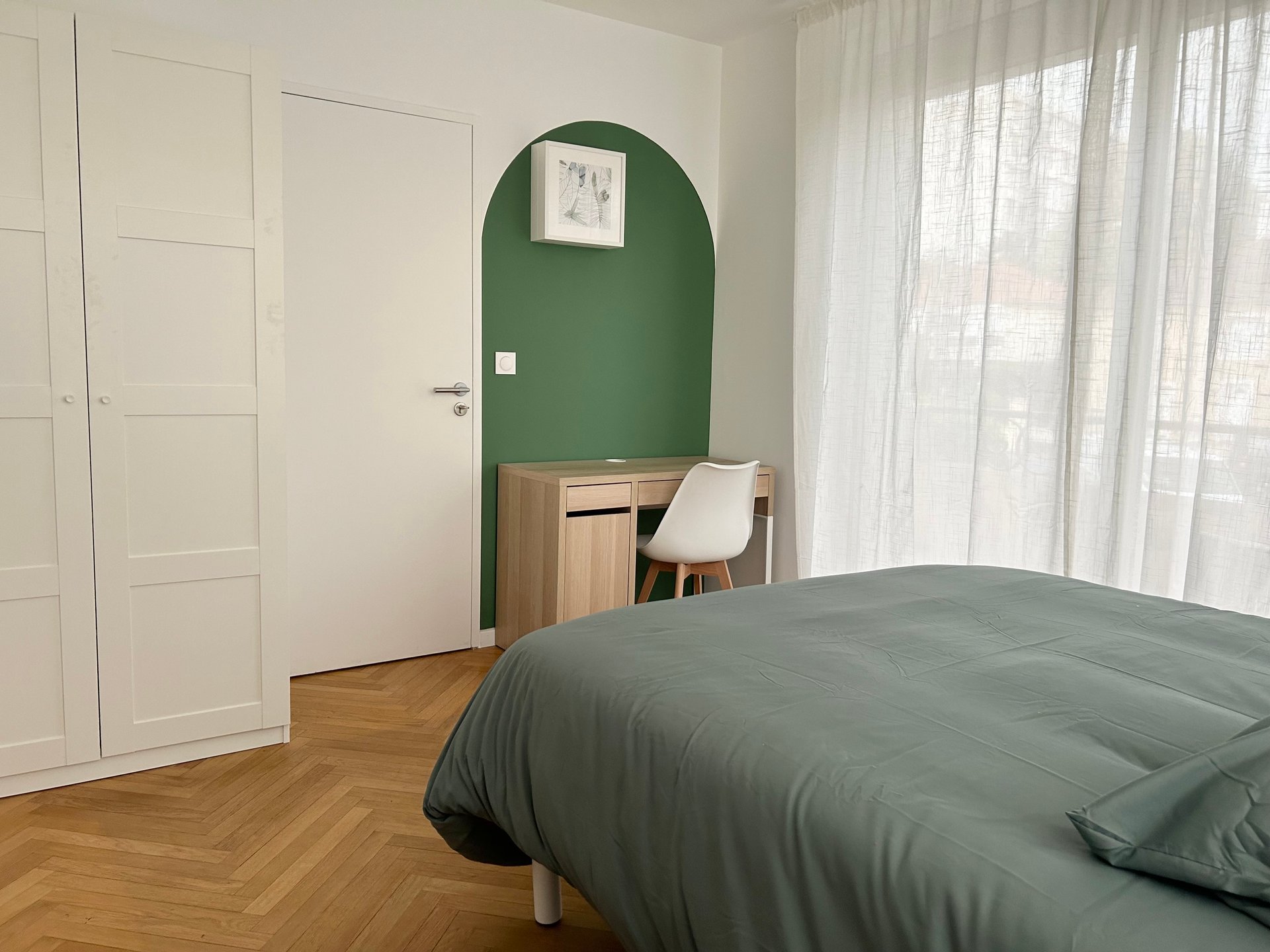 Chambre — Coliving La Butte — photo 2 du logement en coliving