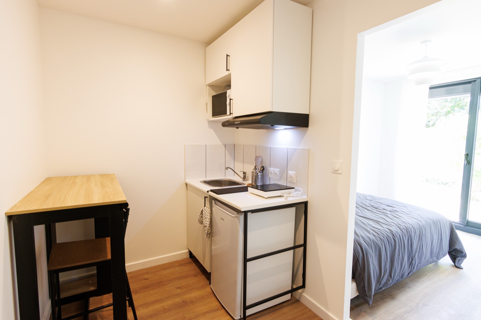 Studio meublé en coliving à Lyon 8 — Coliving Thenard